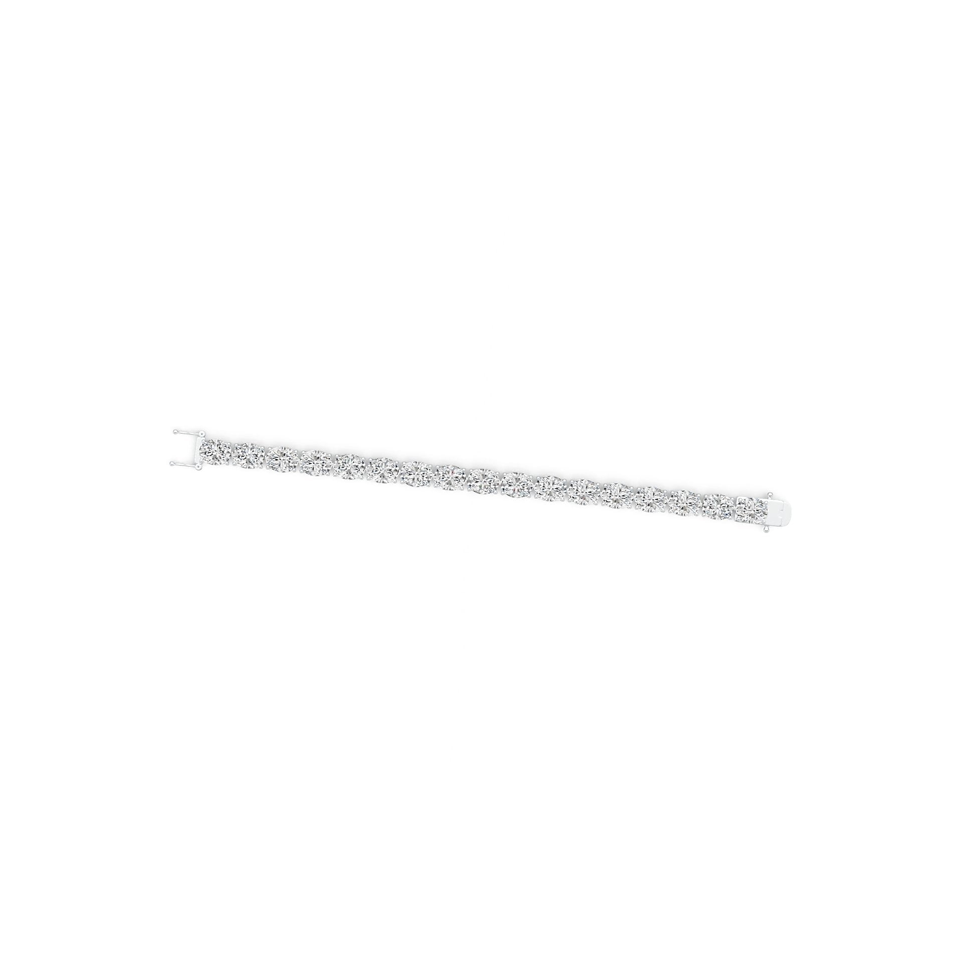 Sterling Silver Semi Mount Bracelet Setting Oval OV 10X8mm DHJ