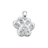 Sterling Silver Semi Mount Pendant Setting Heart HT 8X8mm OV 5X3mm OV 4X3mm - Syzjewelry