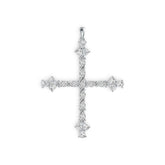 Sterling Silver Semi Mount Pendant Setting Oval OV 5x3mm PE 4x3mm DHJ