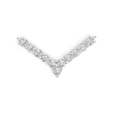 Sterling Silver Semi Mount Pendant Setting Round RD 4x4mm DHJ