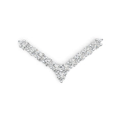 Sterling Silver Semi Mount Pendant Setting Round RD 4x4mm DHJ