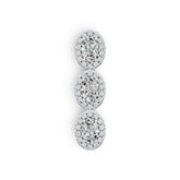 Sterling Silver Semi Mount Pendant Setting Oval OV 6X4mm DHJ