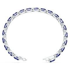 Sterling Silver Tennis Moissanite Bracelet Oval OV 8X6mm