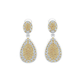 Sterling Silver Semi Mount Earrings Setting Round RD 1.0mm DHJ