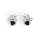 Sterling Silver Semi Mount Earrings Setting Round RD 2.6mm DHJ