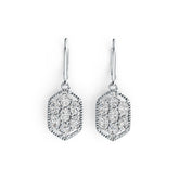Sterling Silver Semi Mount Earrings Setting Oval OV 4X3mm DHJ