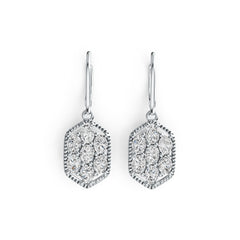 Sterling Silver Semi Mount Earrings Setting Oval OV 4X3mm DHJ