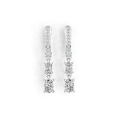 Sterling Silver Semi Mount Earrings Setting Oval OV 6X4mm OV 5X3mm DHJ
