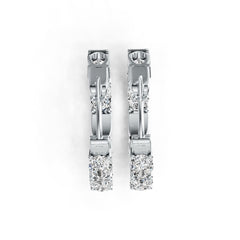 Sterling Silver Semi Mount Earrings Setting Oval OV 7X5mm DHJ