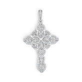 Sterling Silver Semi Mount Pendant Setting Marquise MQ 6X3mm PE 5X3mm HT 4X4mm DHJ