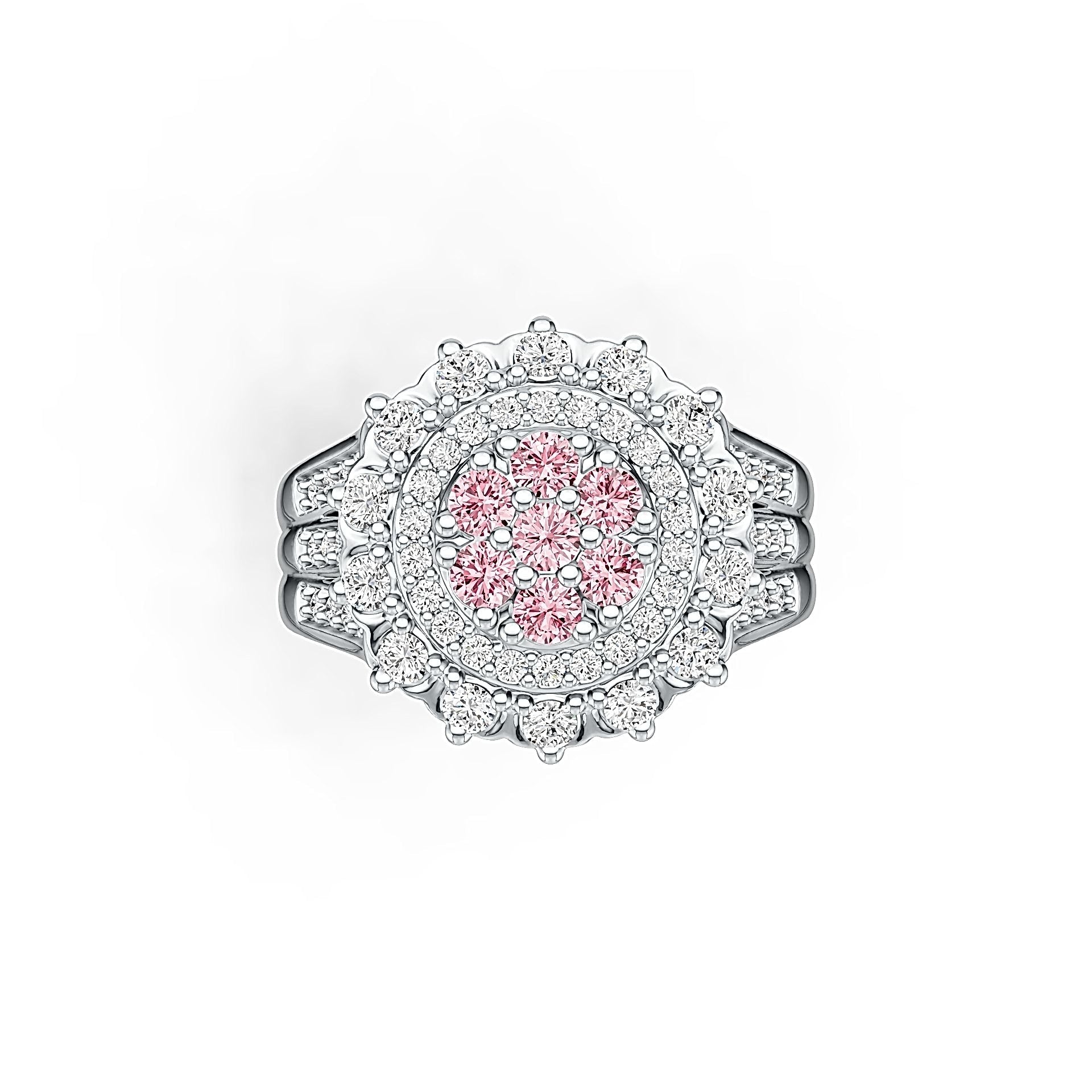 Sterling Silver Semi Mount Ring Setting Round RD 2.5mm DHJ