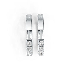 Sterling Silver Semi Mount Earrings Setting Round RD 4x4mm - Syzjewelry