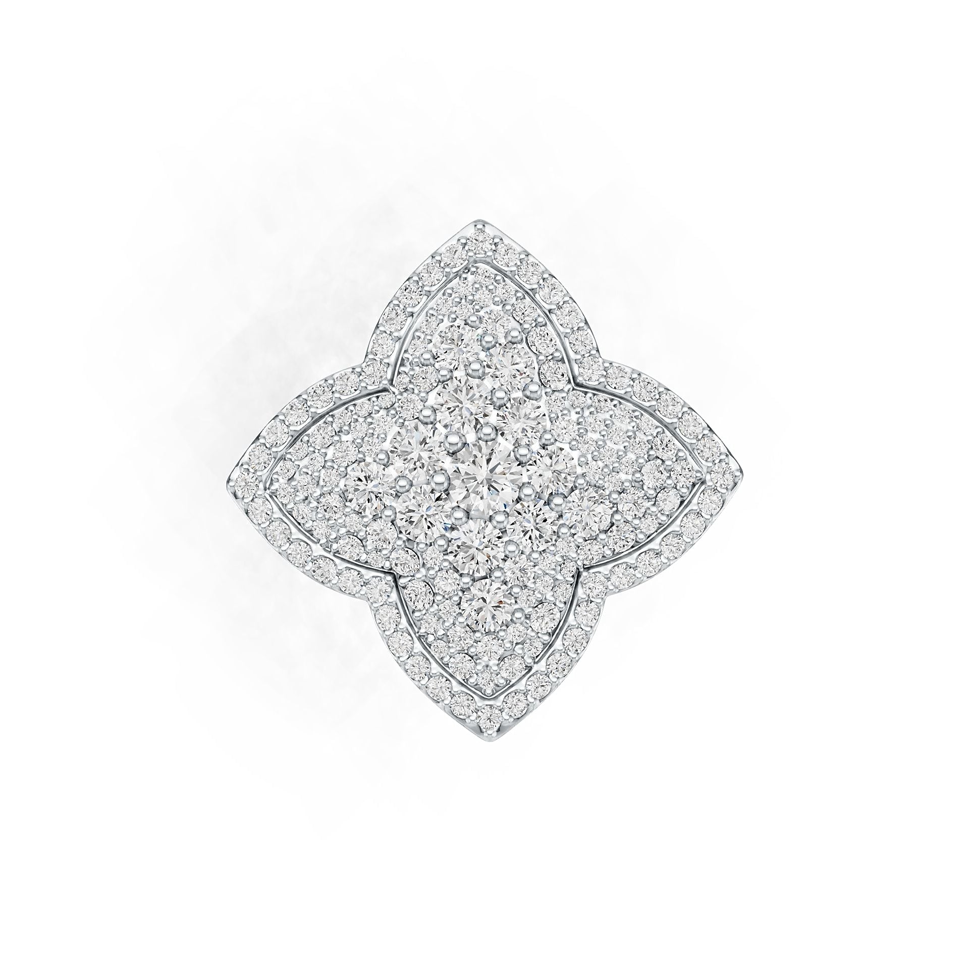 Sterling Silver Semi Mount Ring Setting Round RD 3.5mm DHJ