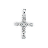 Sterling Silver Semi Mount Pendant Setting Oval OV 6X4mm DHJ