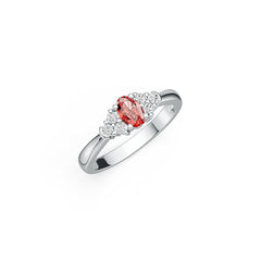 Sterling Silver Semi Mount Ring Setting Oval OV 6X4mm DHJ