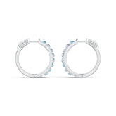 Sterling Silver Semi Mount Earrings Setting Round RD 3X3mm DHJ