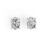 Sterling Silver Semi Mount Earrings Setting Oval OV 8X6mm DHJ