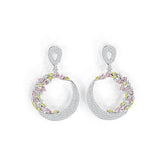 Sterling Silver Semi Mount Earrings Setting Pear PE 4X2mm DHJ