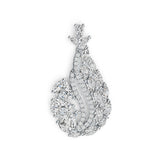 Sterling Silver Semi Mount Pendant Setting PE 8X6mm PE 5X3mm MQ 6X3mm MQ 4X2mm DHJ