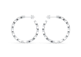 Sterling Silver Semi Mount Earrings Setting Oval OV 6X4mm DHJ