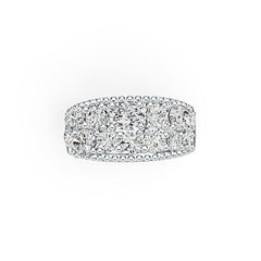 Sterling Silver Semi Mount Ring Setting Oval OV 6X4mm DHJ