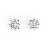 Sterling Silver Semi Mount Earrings Setting Round RD 1.5mm RD 1mm Syzjewelry