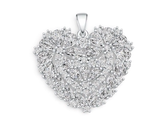 Sterling Silver Semi Mount Pendant Setting Pear PE 6X4mm DHJ