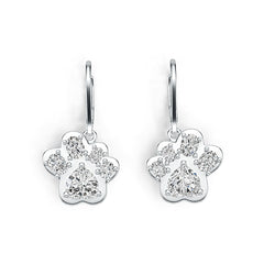 Sterling Silver Semi Mount Earrings Setting Heart HT 6X6mm OV 4X3mm OV 3X2mm DHJ
