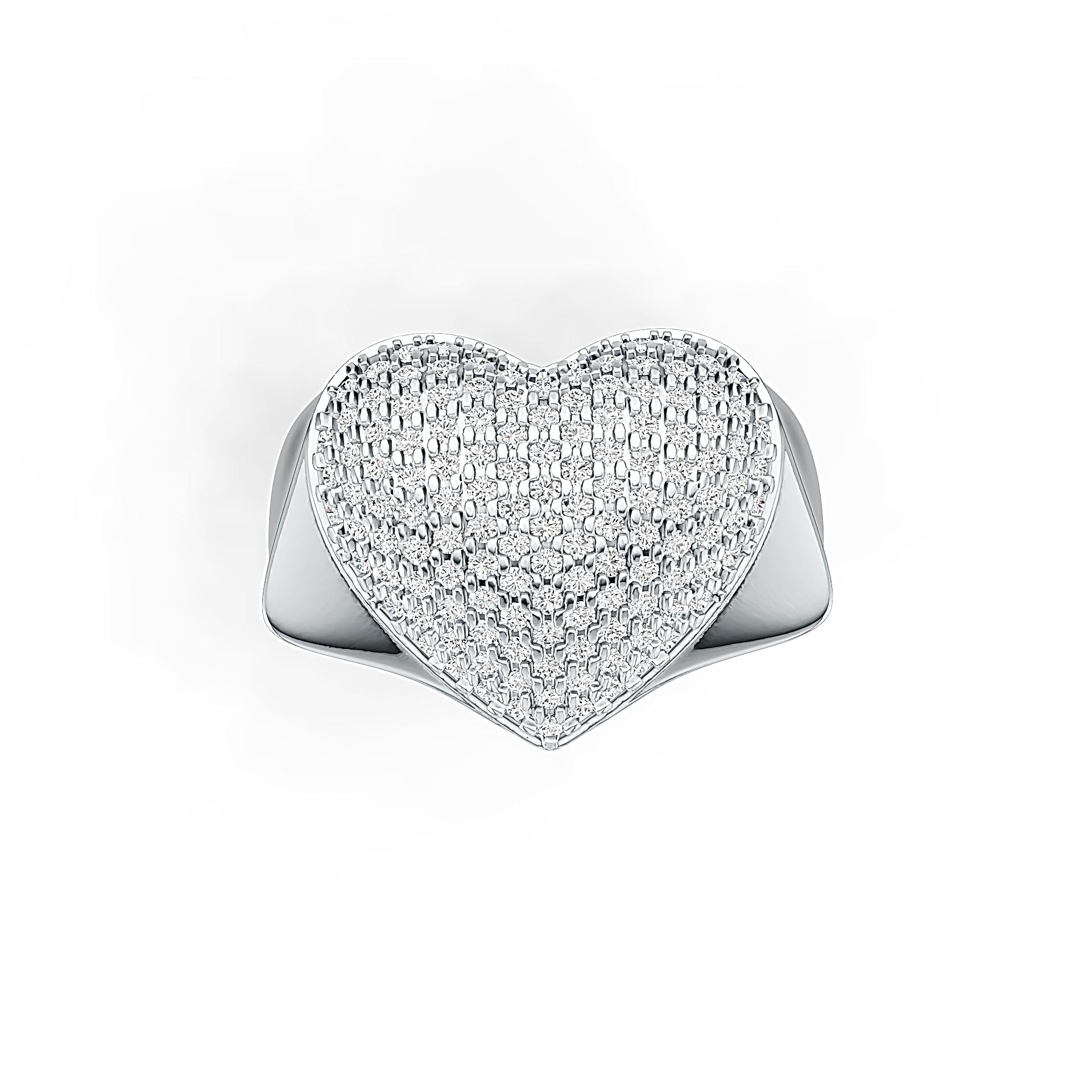 Sterling Silver Semi Mount Ring Setting Round RD 1.2x1.2mm DHJ