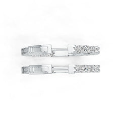 Sterling Silver Semi Mount Earrings Setting Oval OV 5x3mm DHJ