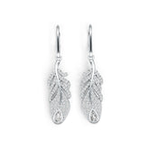 Sterling Silver Semi Mount Earrings Setting Pear PE 5X3mm DHJ
