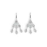 Sterling Silver Semi Mount Earrings Setting Pear PE 8X6mm PE 7X5mm - Syzjewelry