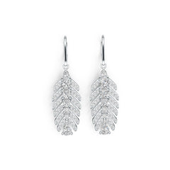 Sterling Silver Semi Mount Earrings Setting Pear PE 6X4mm DHJ