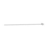 Sterling Silver Semi Mount Bracelet Setting Trillion TL 3X3mm DHJ