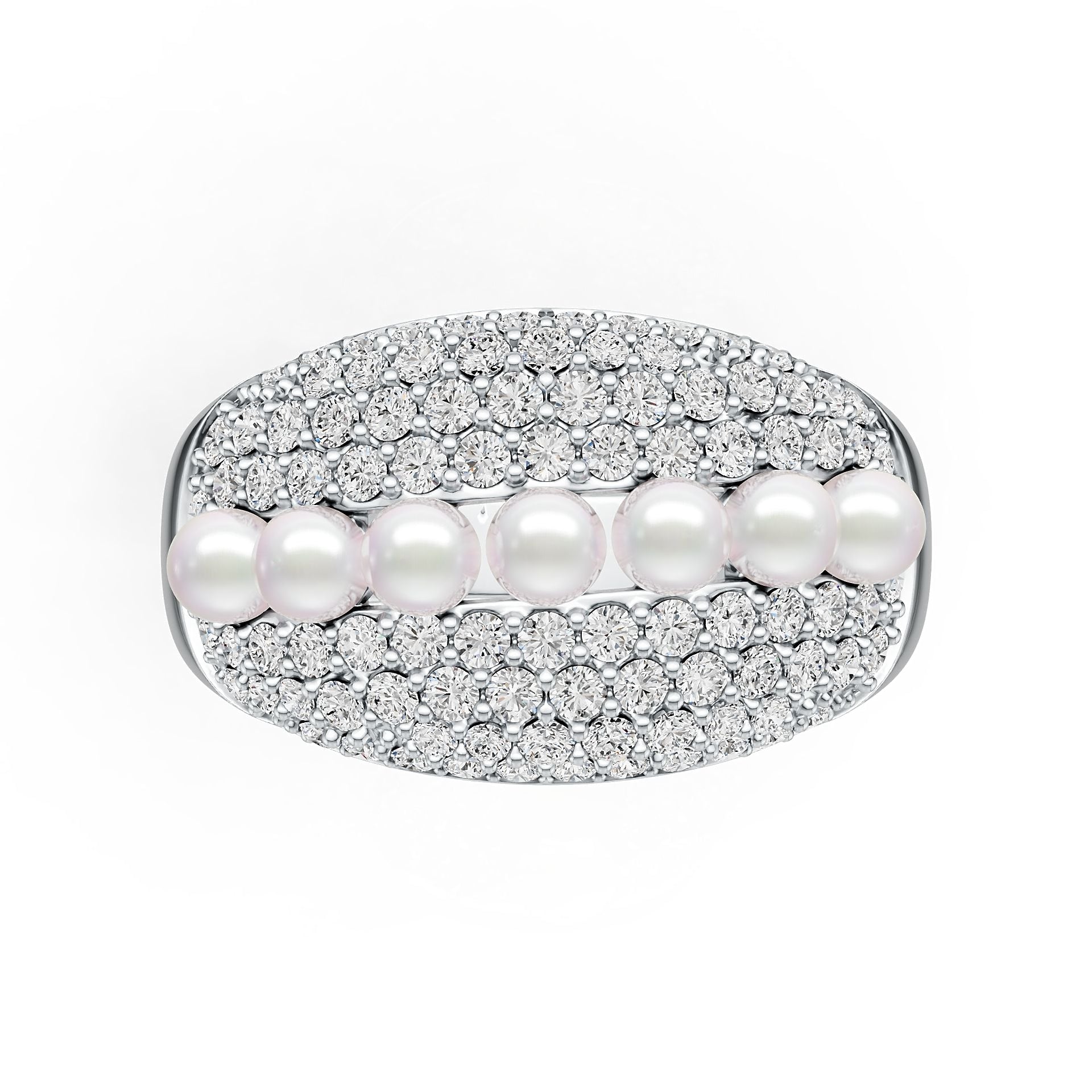 Sterling Silver Semi Mount Ring Setting Round RD 3x3mm DHJ