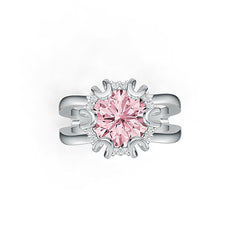 Sterling Silver Semi Mount Ring Setting Round RD 9.5x9.5mm DHJ