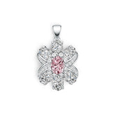 Sterling Silver Semi Mount Pendant Setting Oval OV 8X6mm OV 7X5mm DHJ
