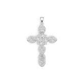 Sterling Silver Semi Mount Pendant Setting Heart HT 5X5mm PE 5X4mm RD 4X4mm DHJ