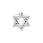 Sterling Silver Semi Mount Pendant Setting Round RD 1.0mm DHJ