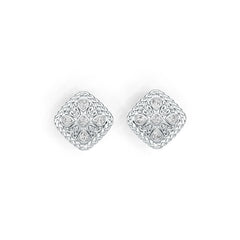 Sterling Silver Semi Mount Earrings Setting Pear PE 4X3mm DHJ