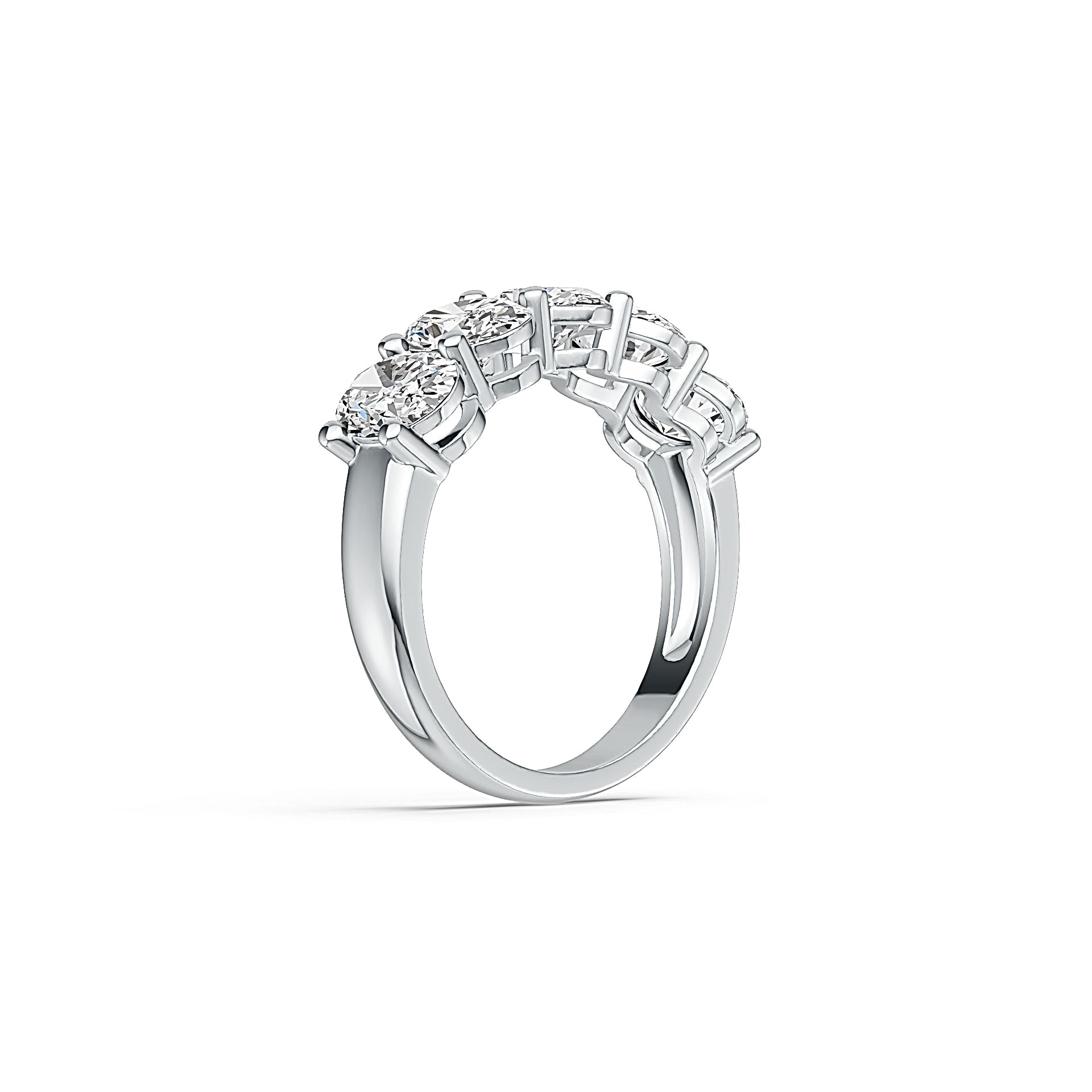 Sterling Silver Semi Mount Ring Setting Oval OV 7X5mm DHJ