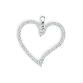 Sterling Silver Semi Mount Pendant Setting Round RD 2x2mm DHJ