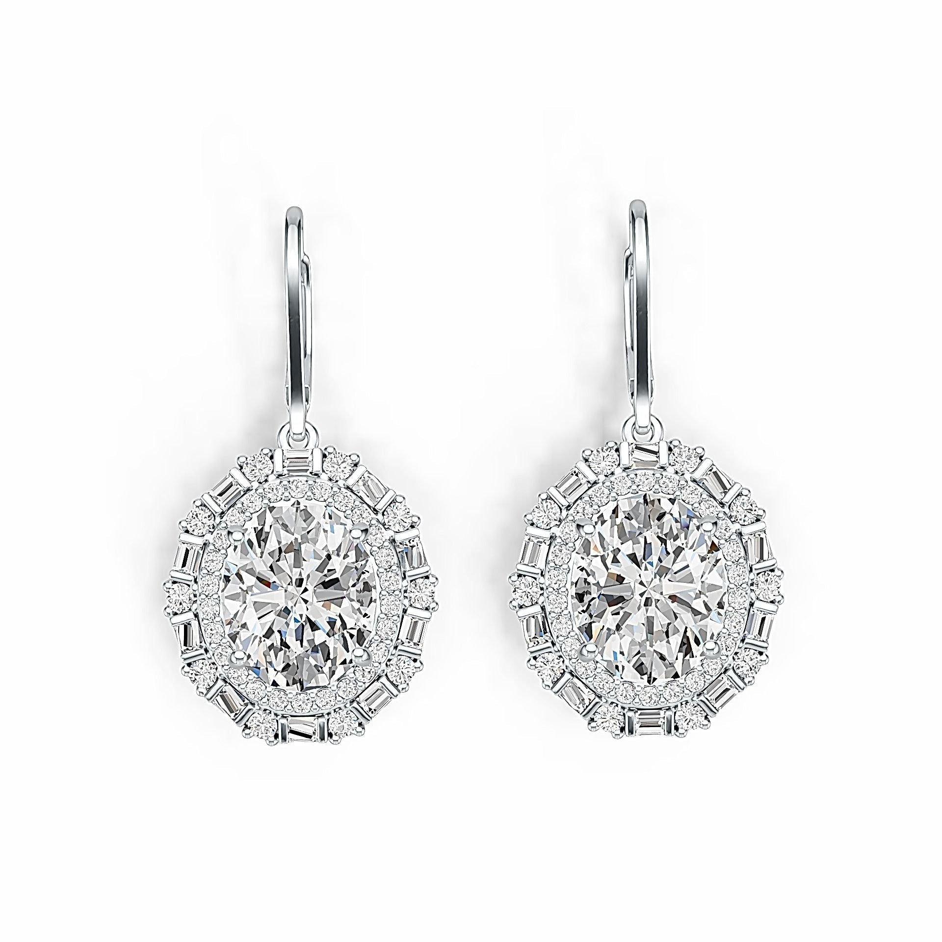 Sterling Silver Semi Mount Earrings Setting Syzjewelry