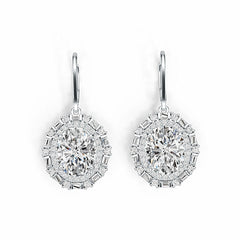 Sterling Silver Semi Mount Earrings Setting Syzjewelry