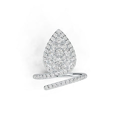 Sterling Silver Semi Mount Ring Setting Round RD 3x3mm DHJ
