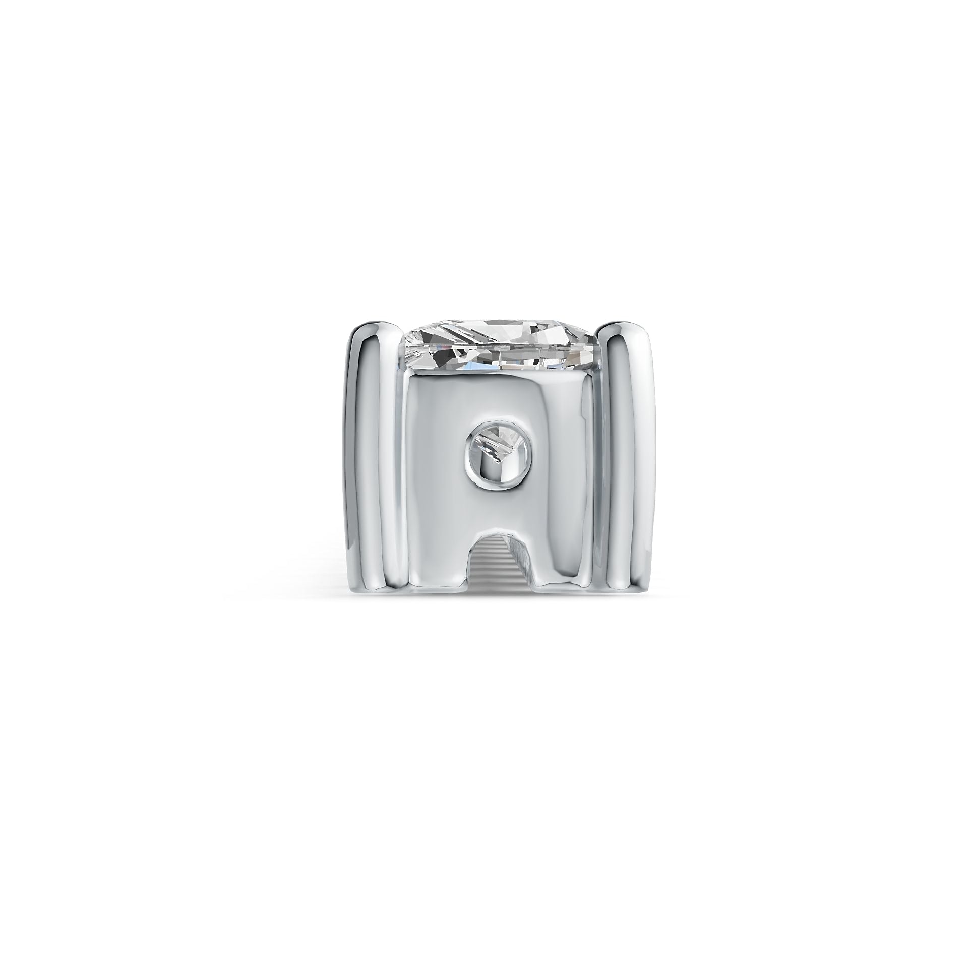 Sterling Silver Semi Mount Bracelet Setting Trillion TL 3X3mm DHJ