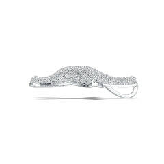 Sterling Silver Pendant Starfish Theme with White Topaz or Moissanite DHJ