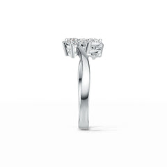 Sterling Silver Semi Mount Ring Setting Round RD 3x3mm DHJ