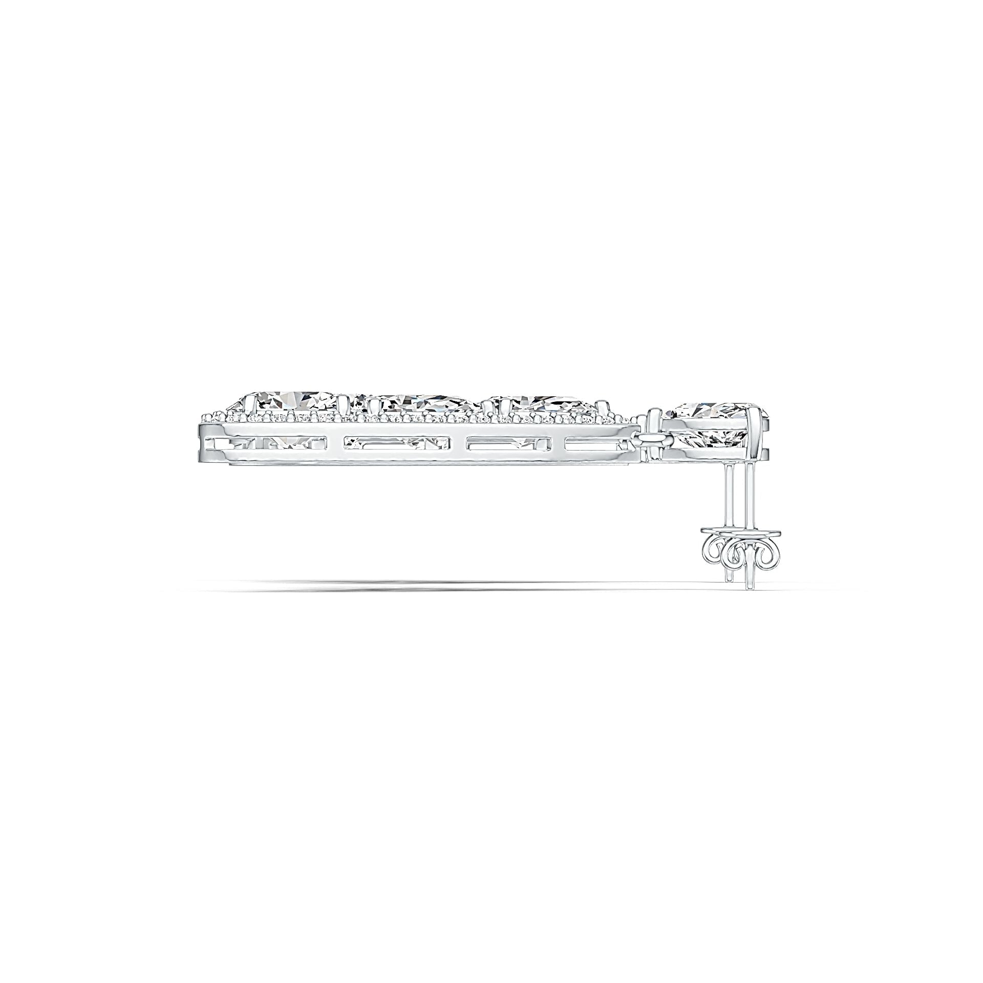 Sterling Silver Semi Mount Earrings Setting PE 9X6mm PE 8X5mm OV 9X7mm CU 6X6mm DHJ