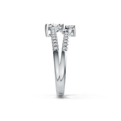 Sterling Silver Semi Mount Ring Setting Oval OV 7X5mm DHJ